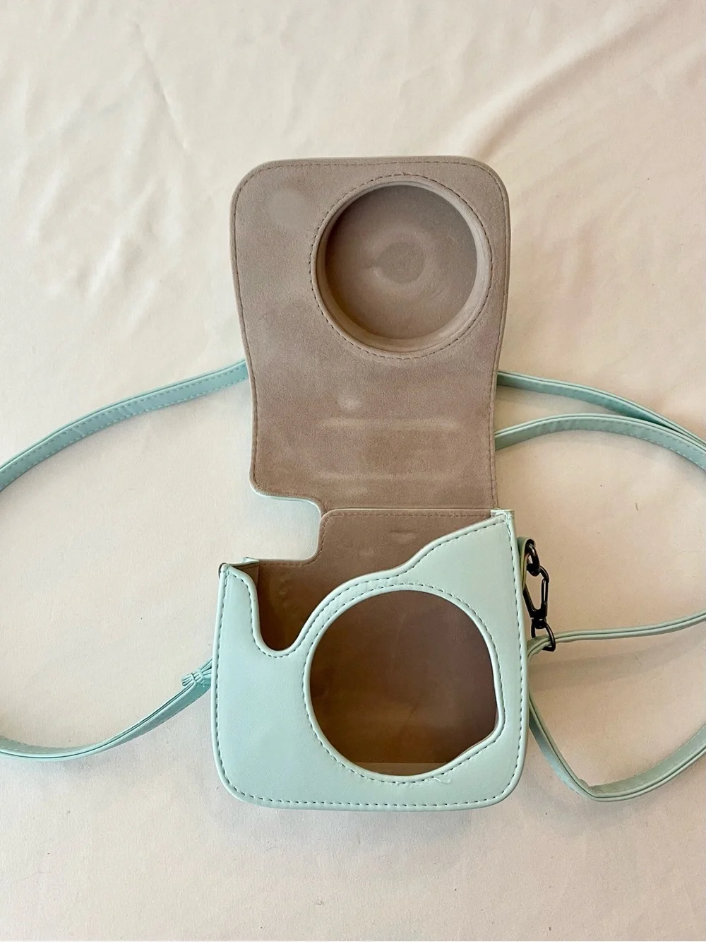 Fujifilm Instax Mini 9 Ice Blue Instant Camera Bundle Case Film Accessories